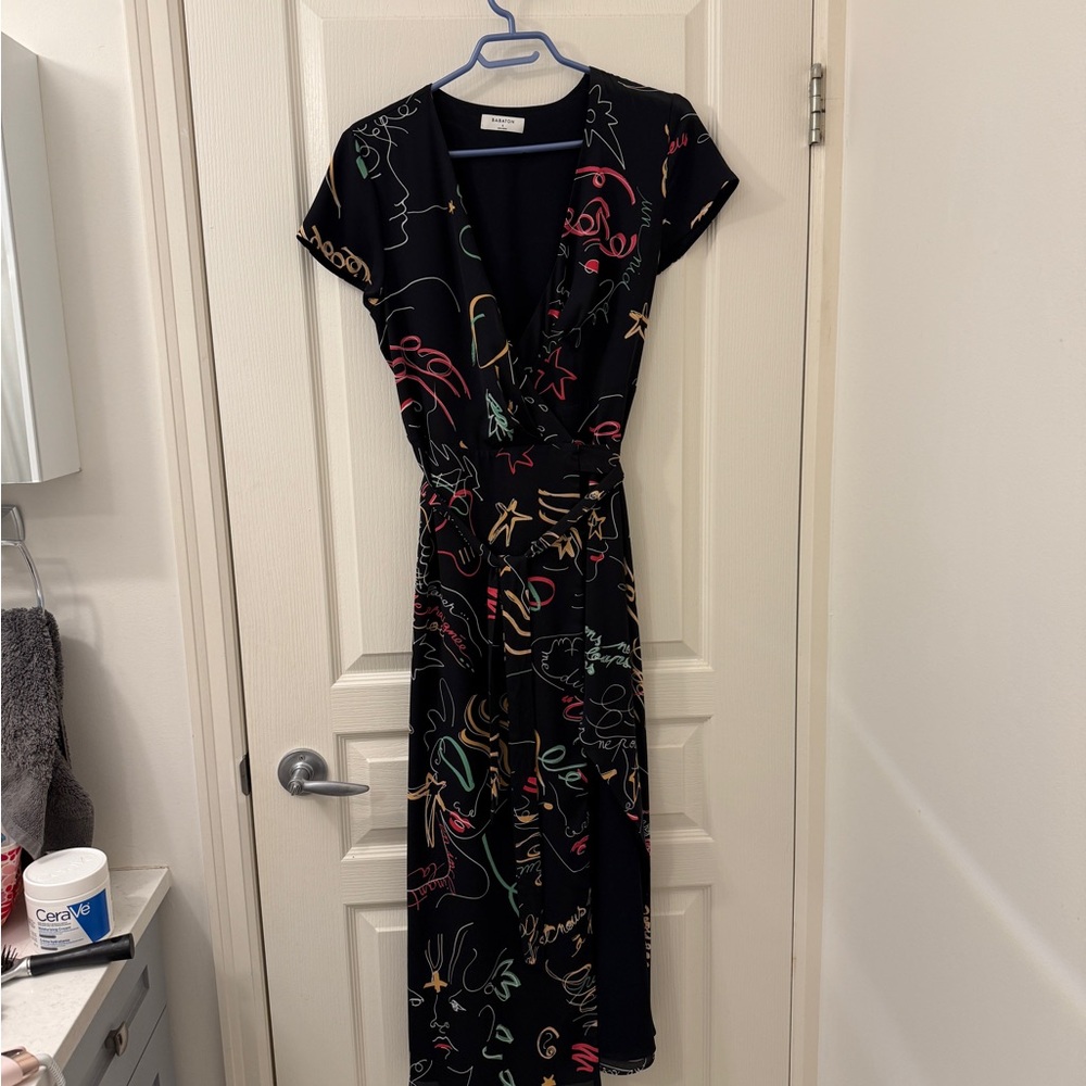 Colorful Patterned Women's Dress